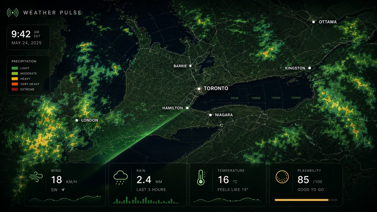 Southern Ontario weather radar